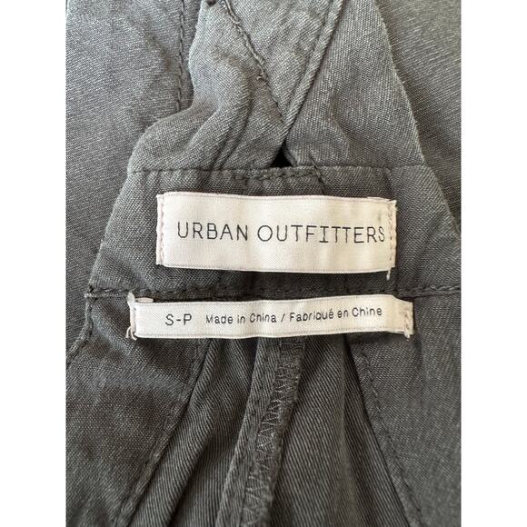 urban outfitters The Romperalls Overalls square neck loose jumpsuit sz s gray - Picture 8 of 9